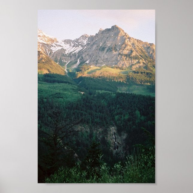 Póster Columbia Británica de arriba a abajo (Frente)