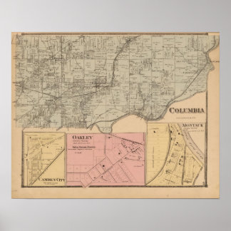Póster Columbia, Ohio