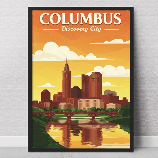 Póster Columbus vintage (Subido por el creador)