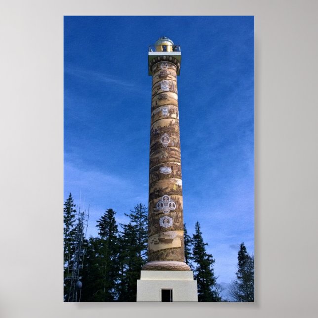 Póster Columna Astoria, Oregón (Frente)