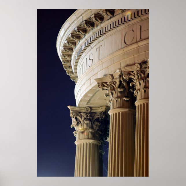 Póster Columna de la iglesia (Frente)