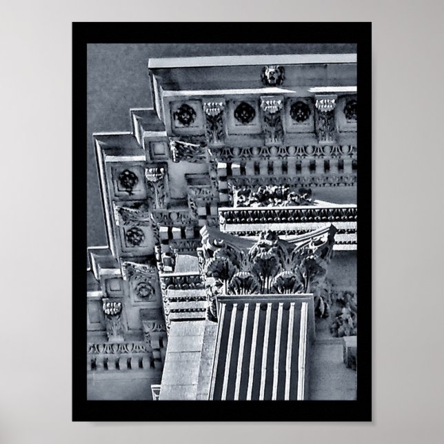 Póster Columna decorativa (Frente)