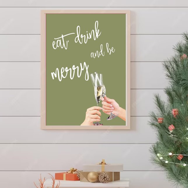 Póster Coma, bebe y sé Poster de moras (Subido por el creador)