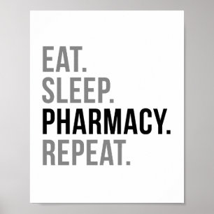 Póster Coma la farmacia del sueño