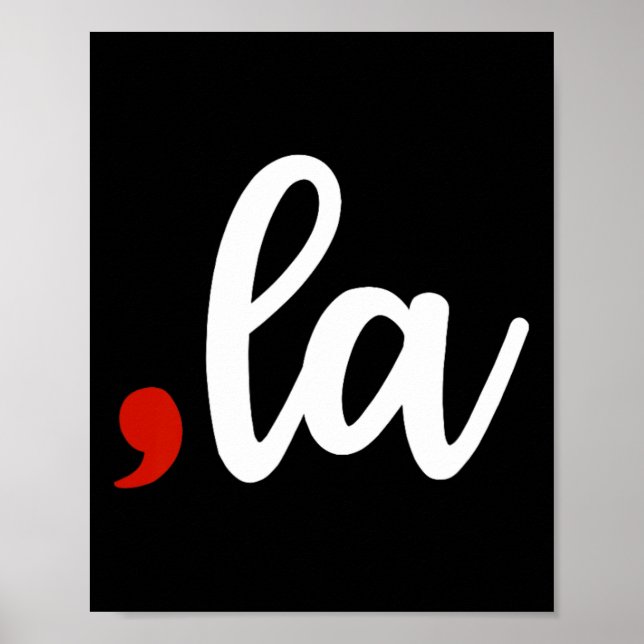 Póster Coma La Kamala 2024 Coma femenina La 1 (Frente)