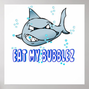 Póster Coma mi Bubblez