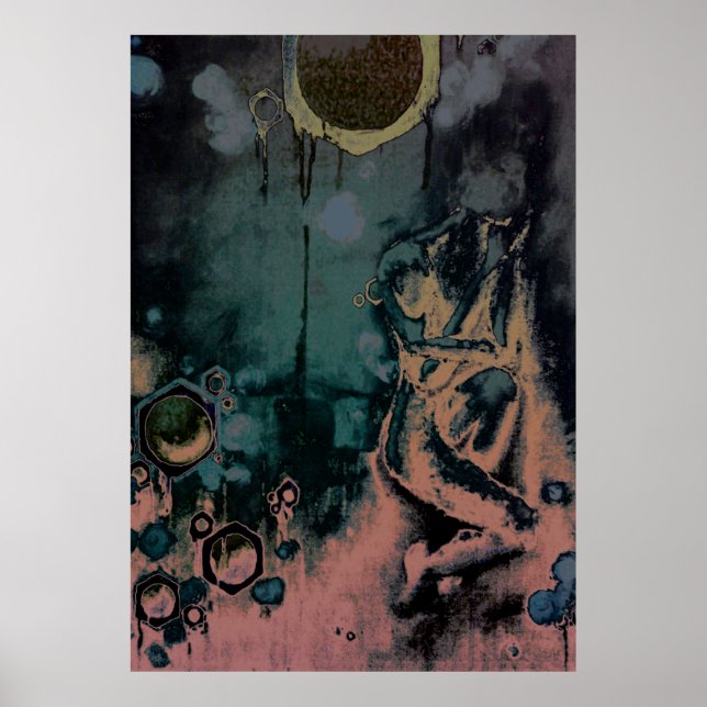 Póster coma oscuro (Frente)