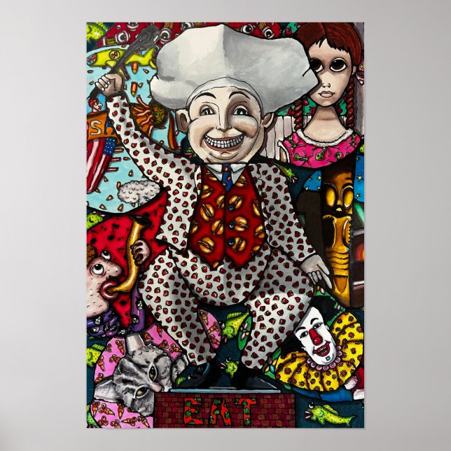 Póster Comamos (Frente)