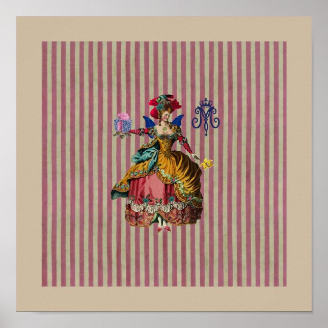 Póster Comamos pastel ~ Poster 12x12 (Frente)