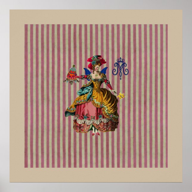 Póster Comamos pastel ~ Poster 24x24 (Frente)