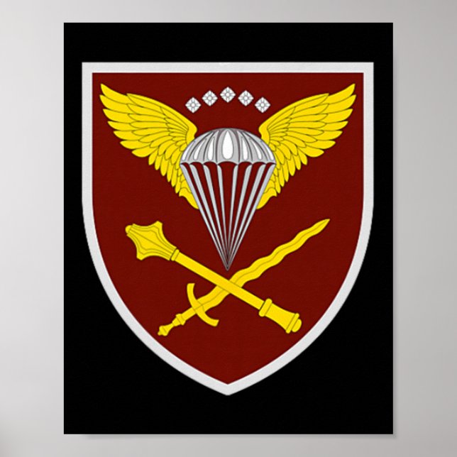 Póster Comando de las Fuerzas Aéreas de Ataque (Ucrania)  (Frente)