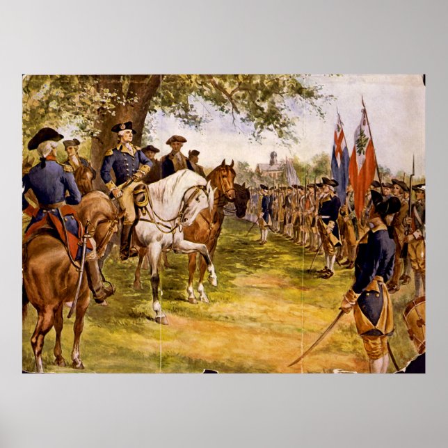 Póster Comando de toma de mando de Washington (Frente)