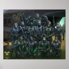 Póster "Comando superior"