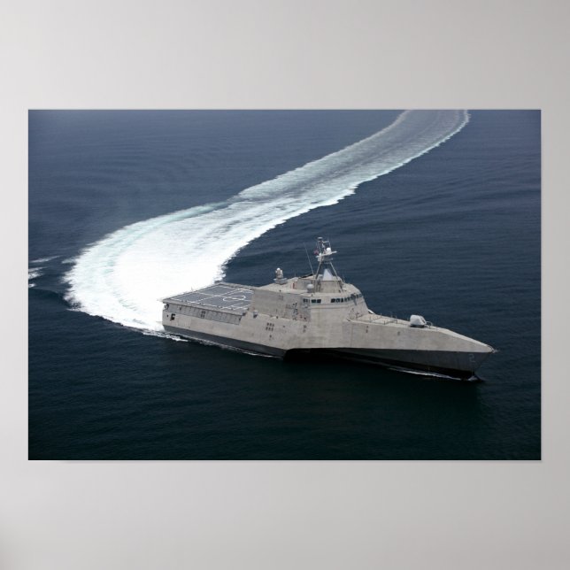 Póster Combat ship Independence in the Gulf of Mexico (Frente)