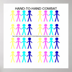 PÓSTER COMBATE DE MANO...