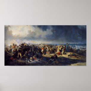 Póster Combate en Quiberon
