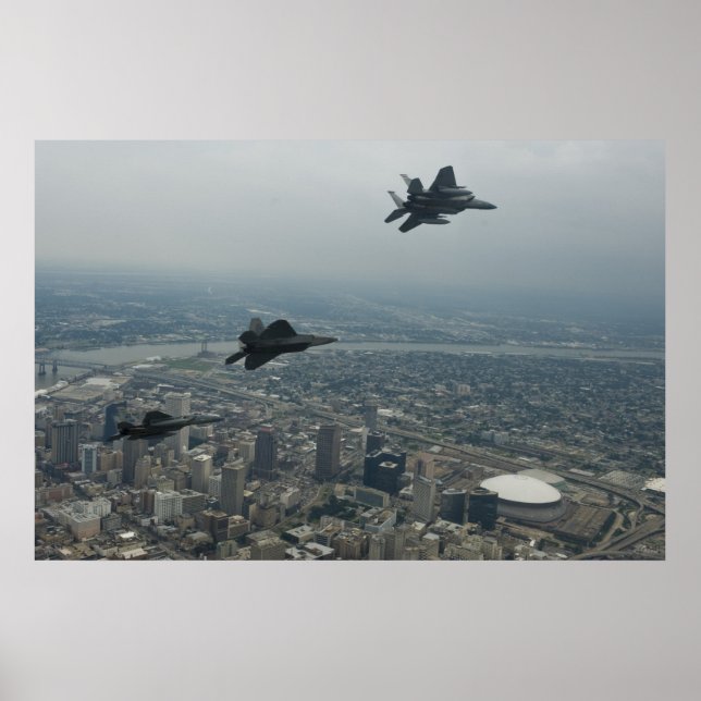 Póster Combatientes sobre New Orleans (Frente)