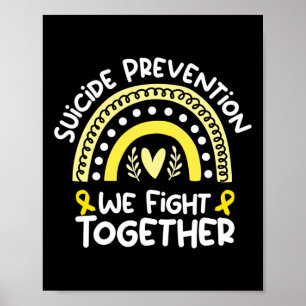 Póster Combatir Conciencia Conjunta Para La Prevención De