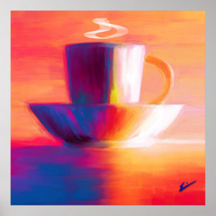 Póster Combustible matutino