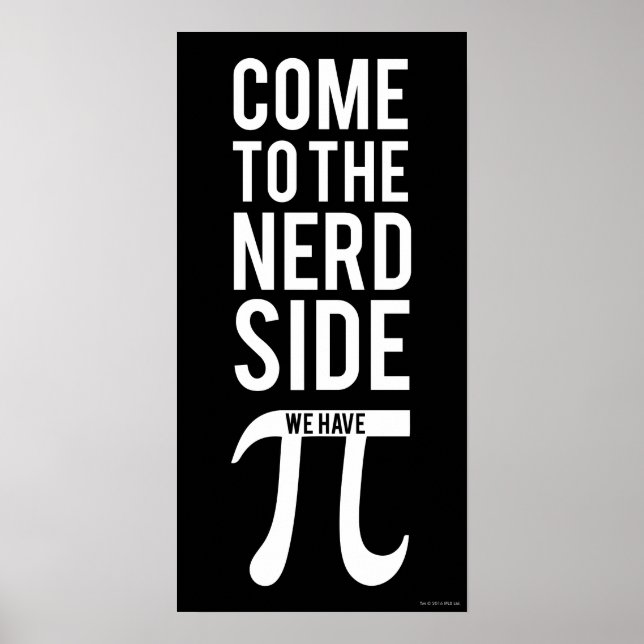 Póster Come To The Nerd Side (Frente)