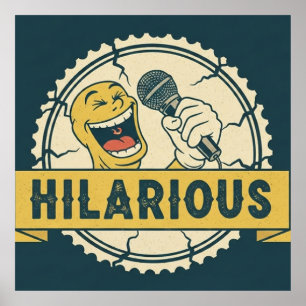 Póster Comedia Divertida