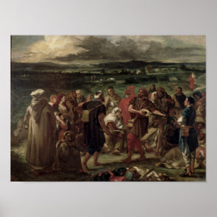 Póster Comediantes o bufones árabes, 1848