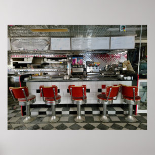 Póster Comedor abandonado