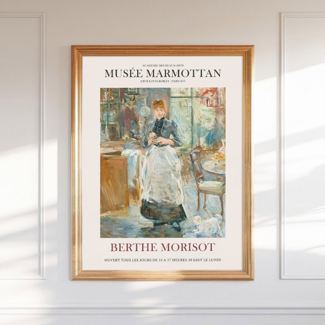 Póster Comedor Berthe Morisot Sala de exposiciones 1886 (Subido por el creador)