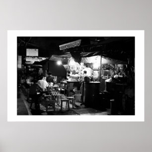 Póster Comedor callejero