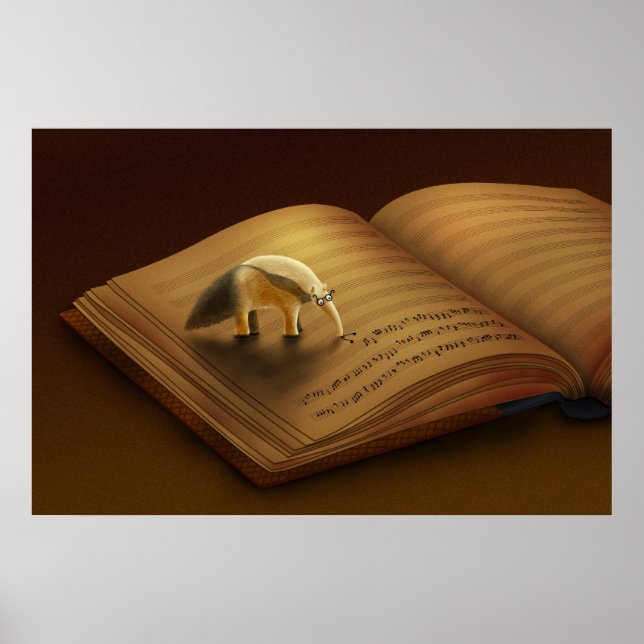 Póster Comedor de música (Frente)