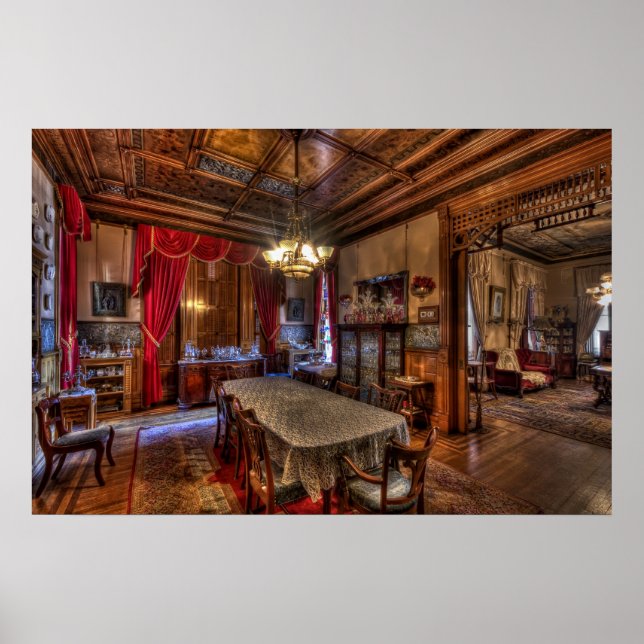 Póster Comedor del rey del cobre - Butte Montana (Frente)