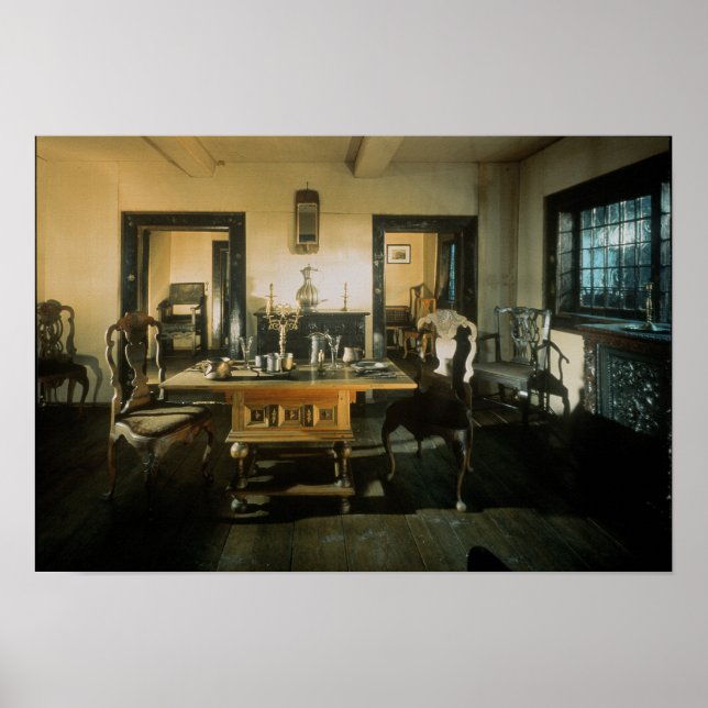Póster Comedor en el Palacio de Verano (Frente)