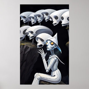 Póster Comenzar la evolución sin mí Ken Gage Art