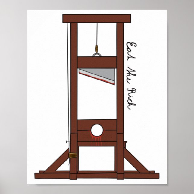 Póster Comer A Los Ricos (Frente)