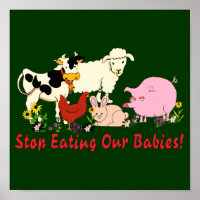 Comer bebés de animales