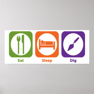 Póster Comer la garra del sueño