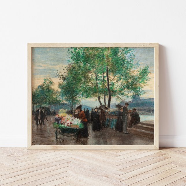 Póster Comerciantes en el Sena | Victor Gabriel Gilbert (Subido por el creador)