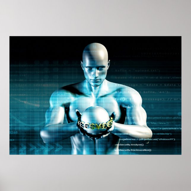 Póster Comercio de divisas en el Forex de Divisas (Frente)