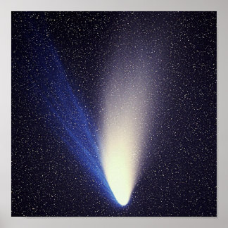 Póster Cometa Hale-Bopp en 1997