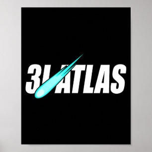 Póster Cometa interestelar 3i_atlas