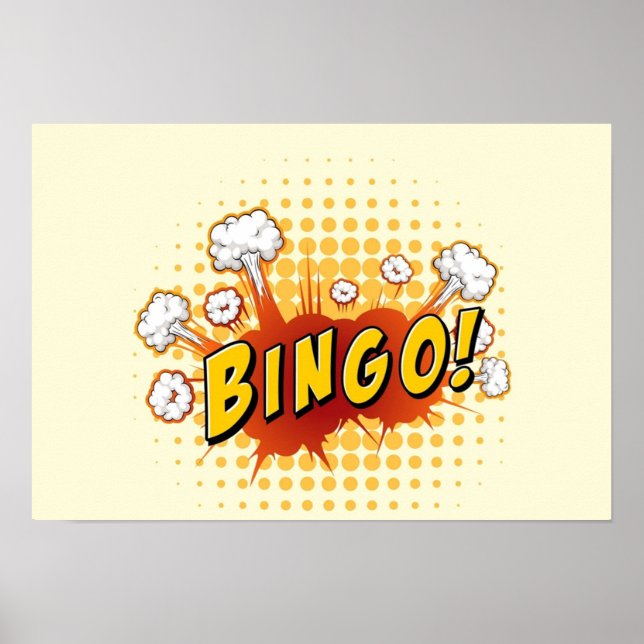 Póster Cómic de bingo (Frente)