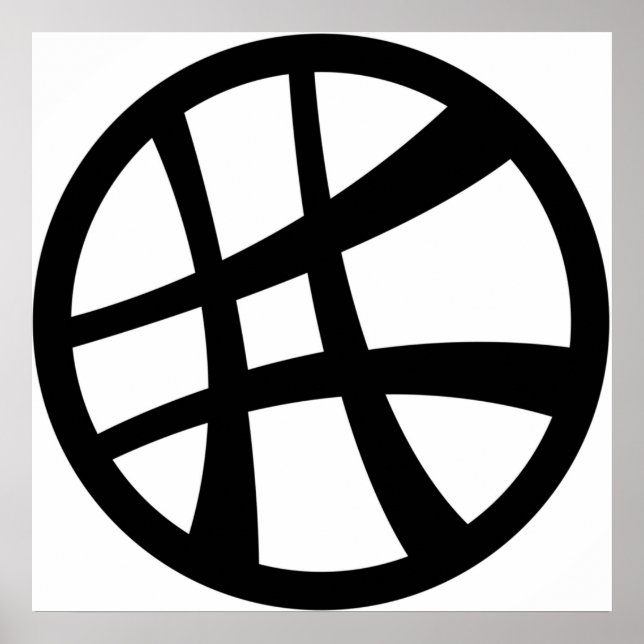 Póster Cómic del signo de hechicería del símbolo mágico d (Frente)