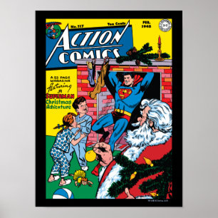 Póster Comics de acción #117