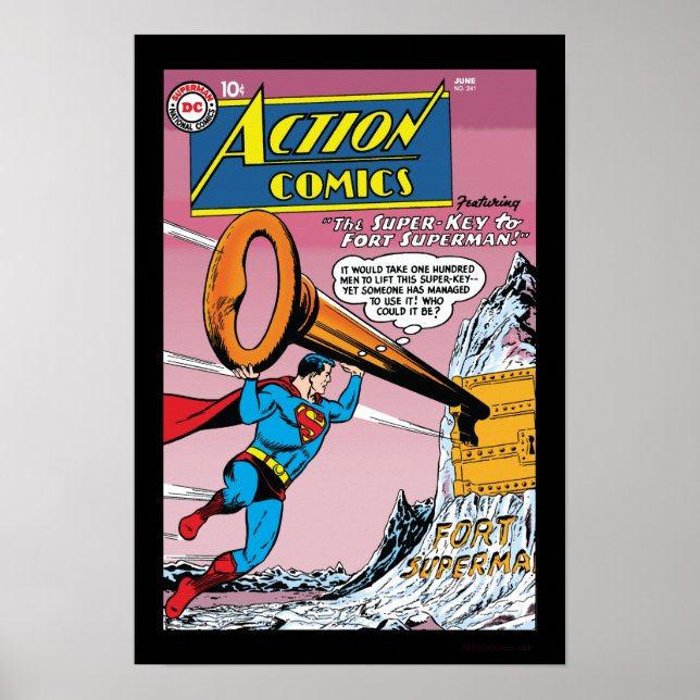 Póster Comics de acción #241 (Frente)
