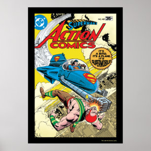 Póster Comics de acción #481