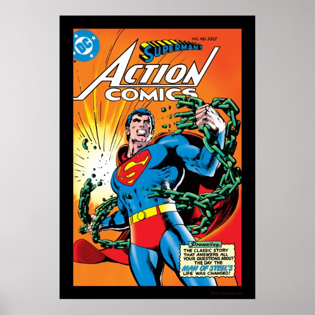 Póster Comics de acción #485 (Frente)