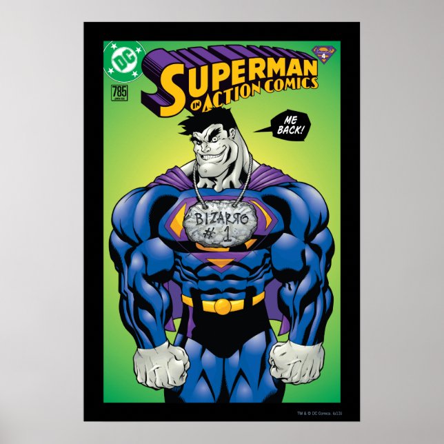 Póster Comics de acción #785 Ene 02 (Frente)