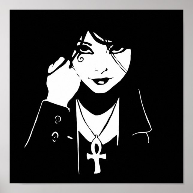 Póster Comics Death Vertigo DC Sandman (Frente)