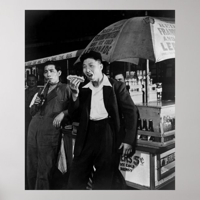 Póster Comida basura china de marineros, 1942 (Frente)