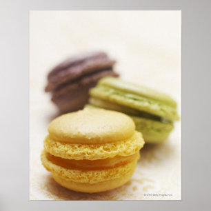 Póster Comida, Comida Y Bebida, Postre, Galleta, Francés,